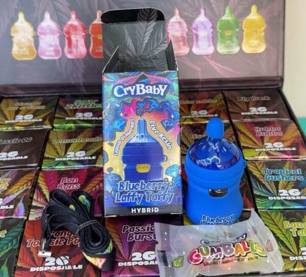 cry-baby-blue-laffy-taffy-e1758560689144 CryBaby Disposable – Blueberry Laffy Taffy